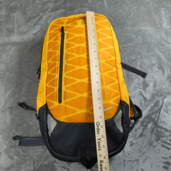 Nike Cheyenne Vapor II Backpack Orange Black Reflective Daypack Hiking Outodoor - Picture 16 of 16